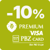 Premium Visa sticker 10%